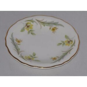 Royal Grafton Evesham‎ Pin Dish Rings Earrings Bowl Yellow Flowers